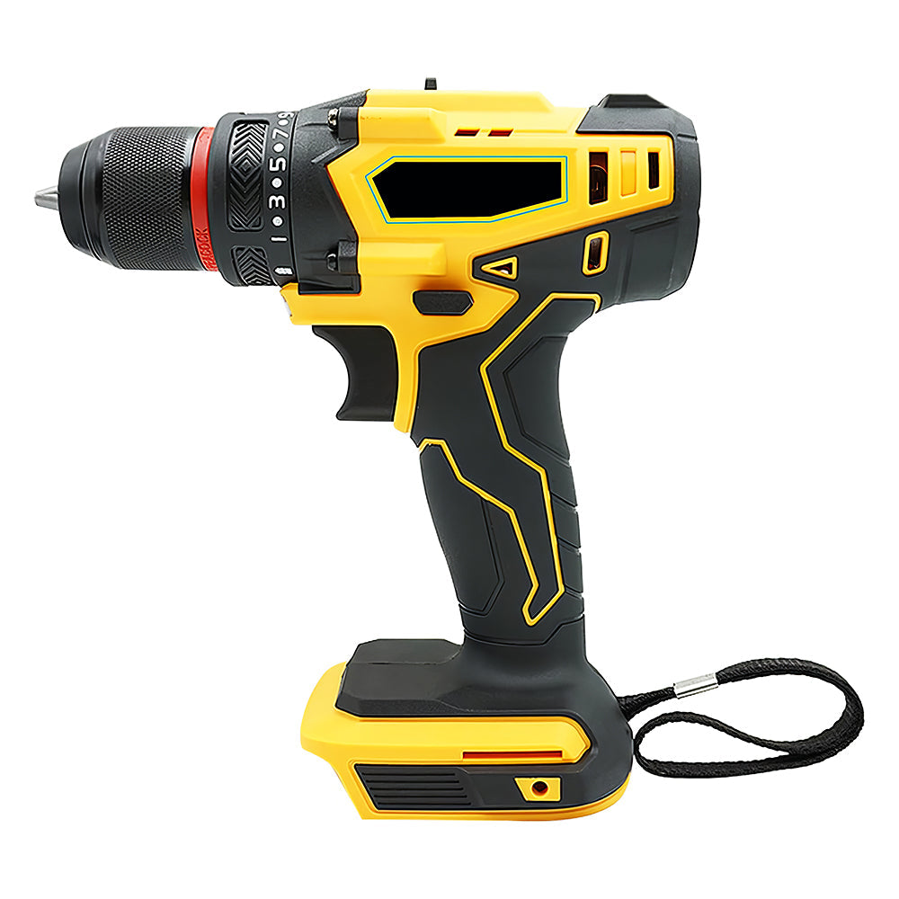 20V Brushless Cordless Drill Set with 2.0Ah Battery & Charger – Gray