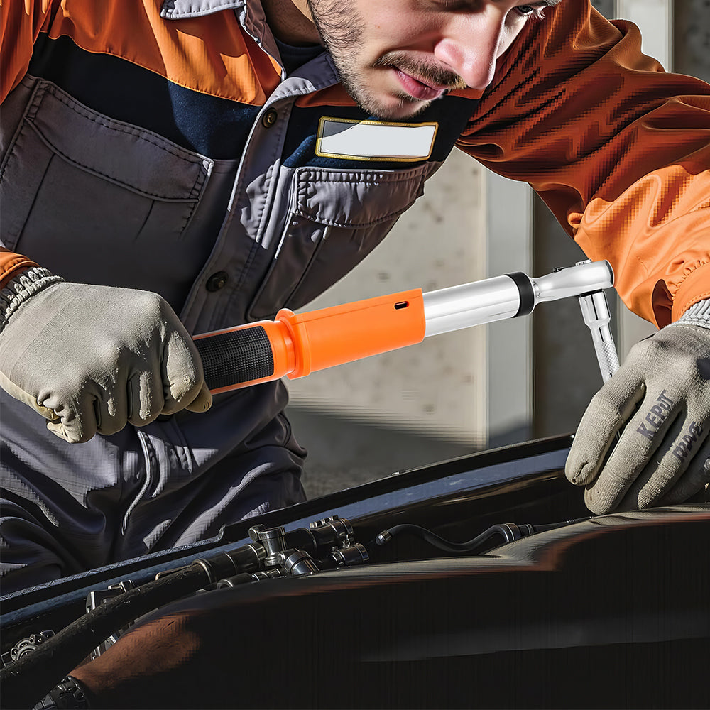 Digital Torque Wrench Set 3/8" & 1/2" Drive, ±2% Accuracy, LED Display