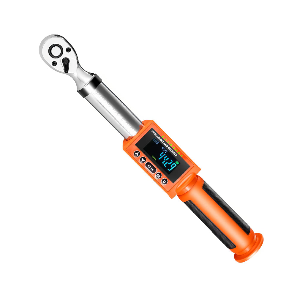 Digital Torque Wrench Set 3/8" & 1/2" Drive, ±2% Accuracy, LED Display