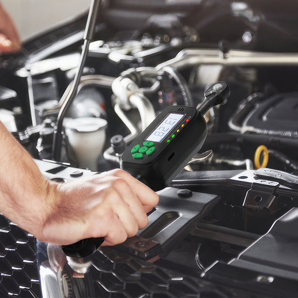 3/8" Digital Torque Wrench 5-99.5 ft-lbs ±2% Accuracy with LCD & Buzzer