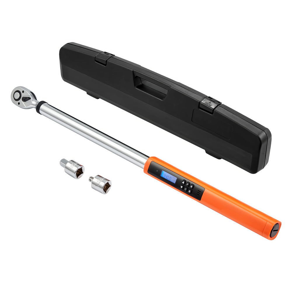 Digital Torque Wrench Set 3/8" & 1/2" Drive, ±2% Accuracy, LED Display